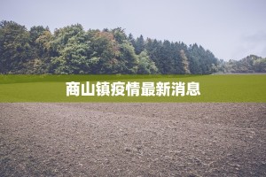 商山镇疫情最新消息