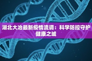 湖北大冶最新疫情流调：科学防控守护健康之城